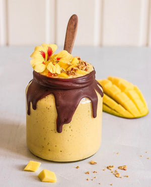 Overnight Oats with Mango and Chia | Let's make meal-prep exciting